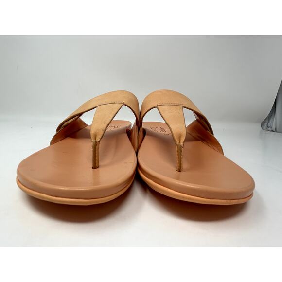 Naturalizer Women's Genn-Twirl Thong Sandal Soft Peach Size 6.5 M Slip-on - Picture 3 of 6